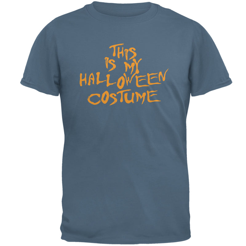 Halloween Costume Funny Mens T Shirt Men's T-Shirts Old Glory 2XL Indigo Blue