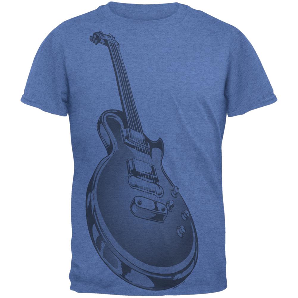 Electric Guitar Mens T Shirt Men's T-Shirts Old Glory 2XL Blue