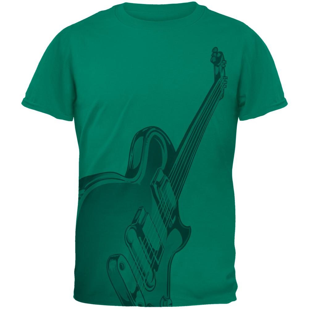 Electric Air Guitar Funny Costume Mens T Shirt Men's T-Shirts Old Glory 2XL Jade Dome