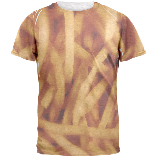 Fast Food Golden French Fries Mens T Shirt Men's T-Shirts Old Glory 2XL Multi