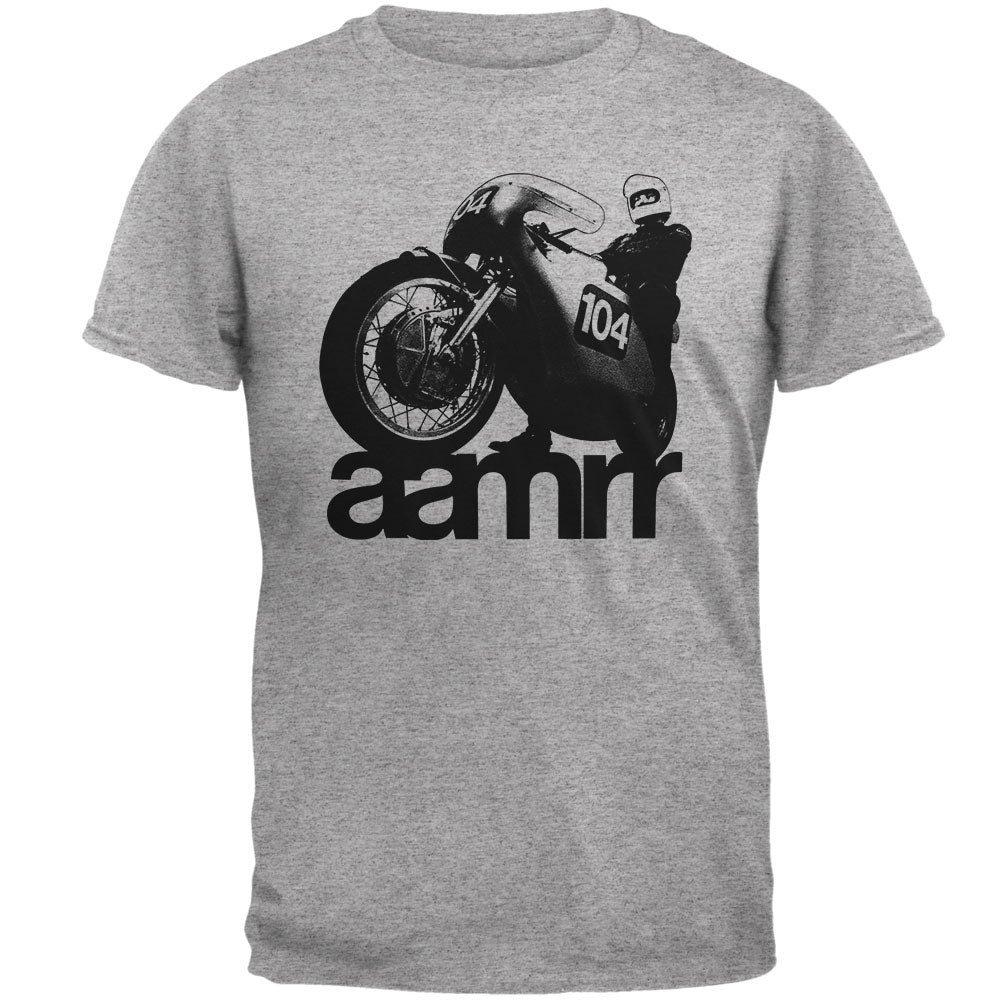 AAMRR is Road Racing Vintage Mens T Shirt Men's T-Shirts Old Glory 2XL Heather
