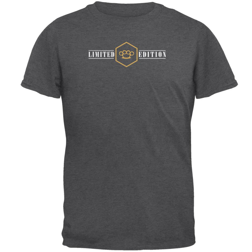 Limited Edition Brass Knuckles Mens T Shirt Men's T-Shirts Old Glory 2XL Grey