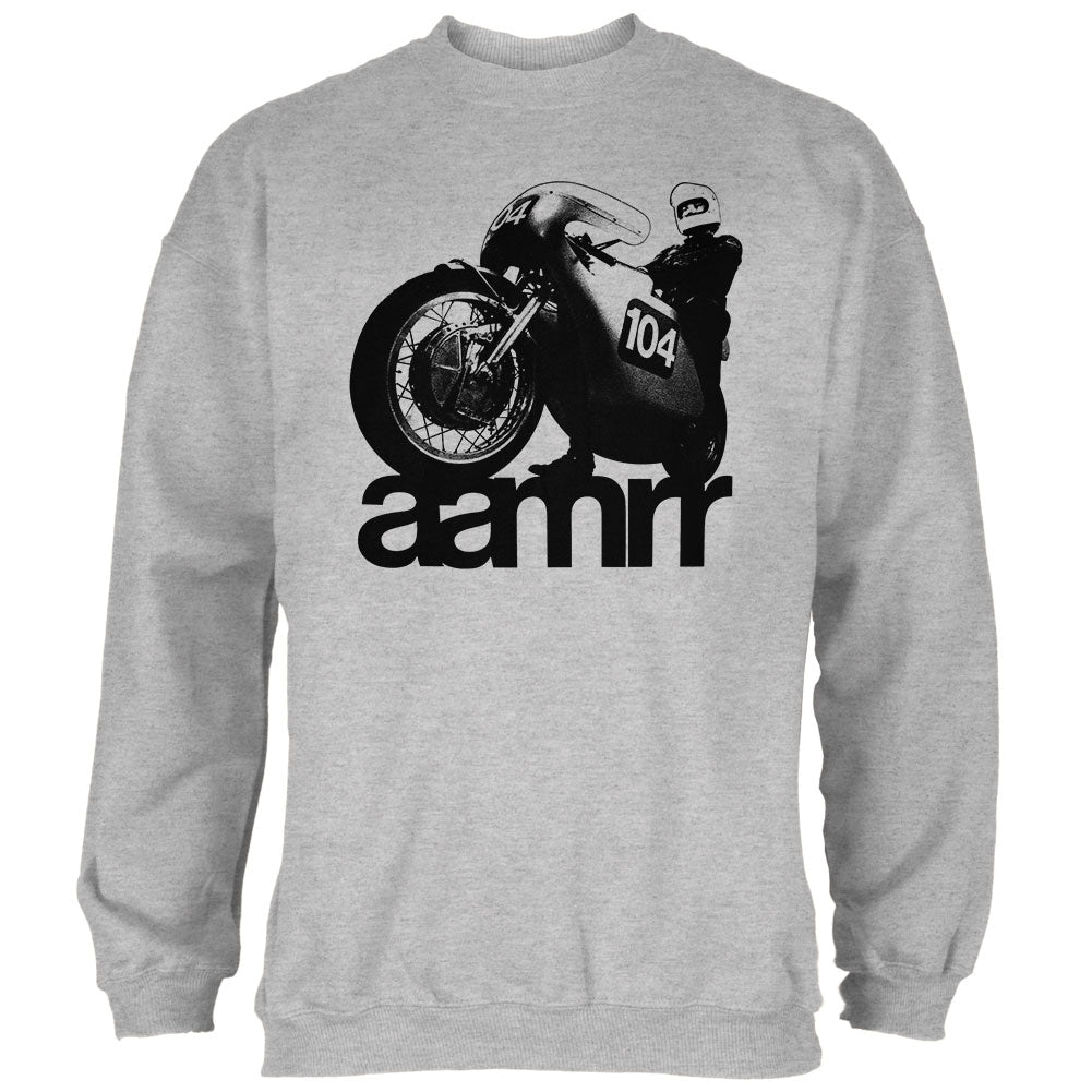 AAMRR is Road Racing Vintage Mens Sweatshirt Men's Sweatshirts global 2XL Heather