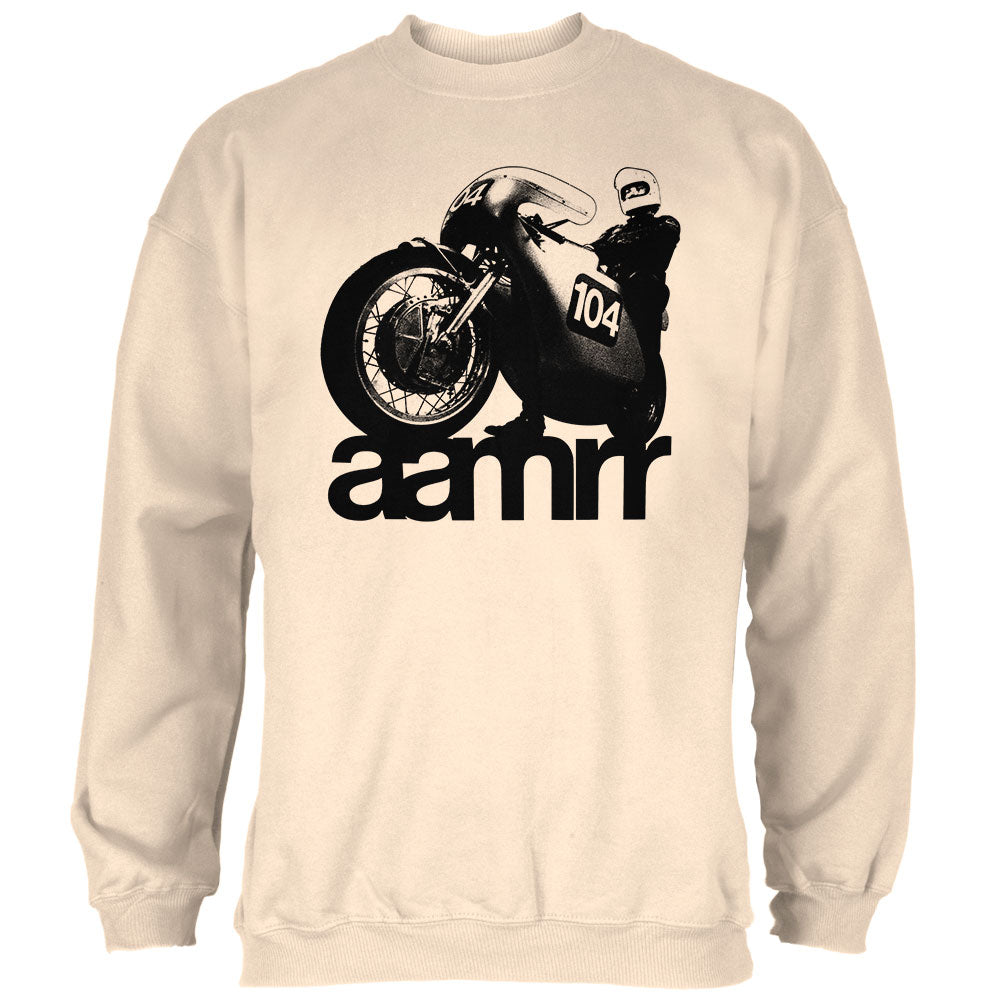 AAMRR is Road Racing Vintage Mens Sweatshirt Men's Sweatshirts global 2XL Natural
