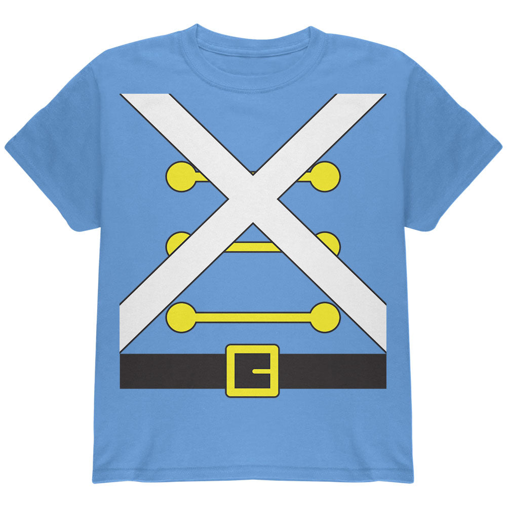 Christmas Toy Soldier Costume Youth T Shirt Youth T-Shirts Old Glory YMD Carolina Blue