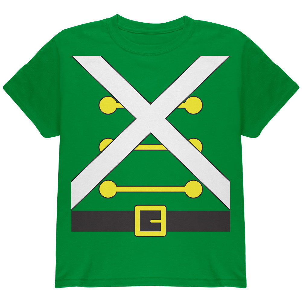 Christmas Toy Soldier Costume Youth T Shirt Youth T-Shirts Old Glory YLG Irish Green