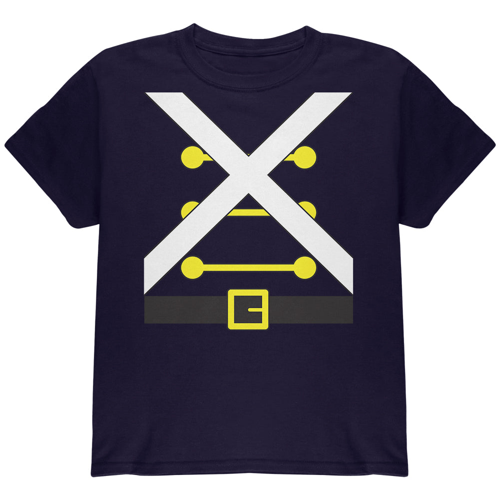 Christmas Toy Soldier Costume Youth T Shirt Youth T-Shirts Old Glory YLG Navy