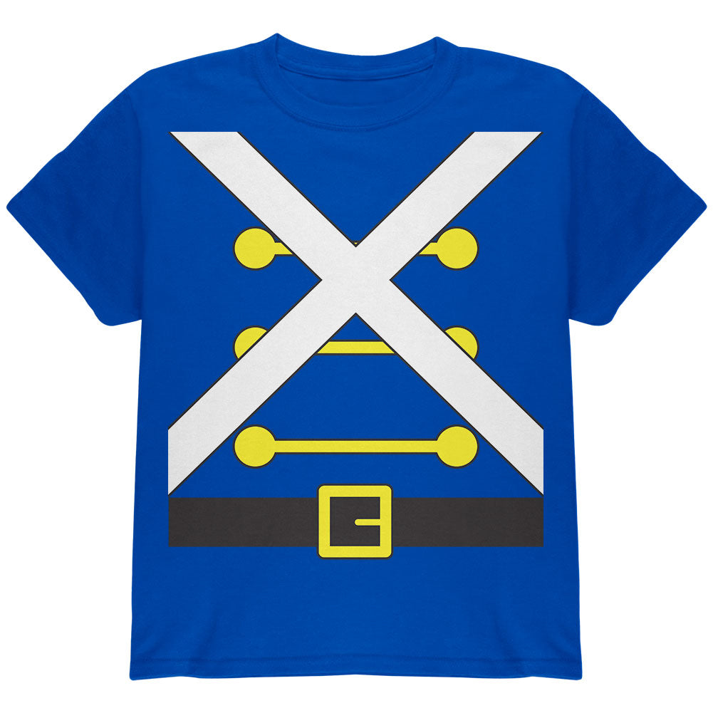 Christmas Toy Soldier Costume Youth T Shirt Youth T-Shirts Old Glory YLG Royal