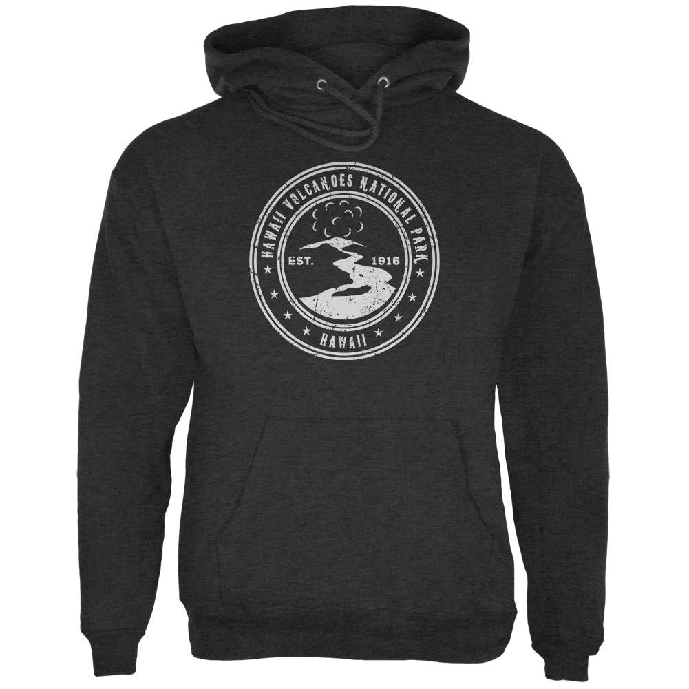 Hawaii Volcanoes National Park Mens Hoodie Men's Hoodies Old Glory 2XL Grey