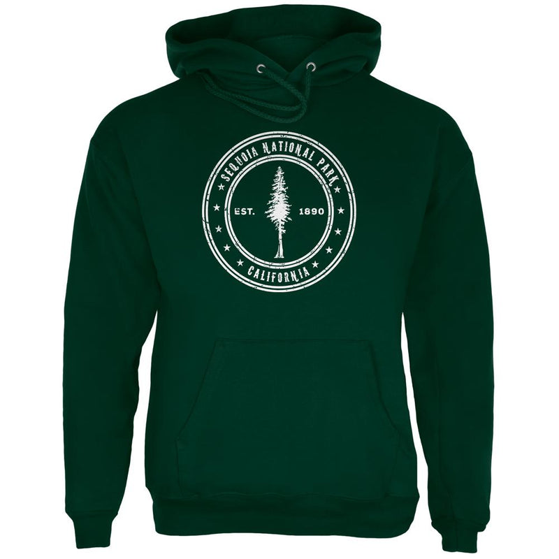 Sequoia National Park Mens Hoodie Men's Hoodies Old Glory 2XL Green