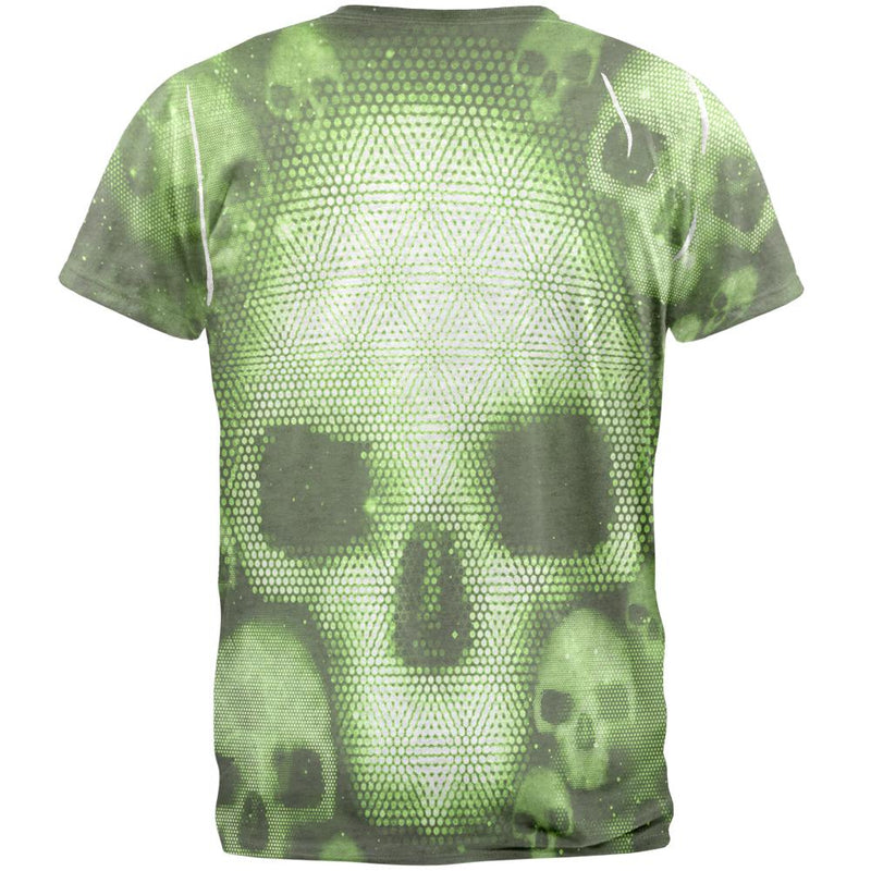 Halloween Cyber Space Alien Skull Mens T Shirt Men's T-Shirts Old Glory