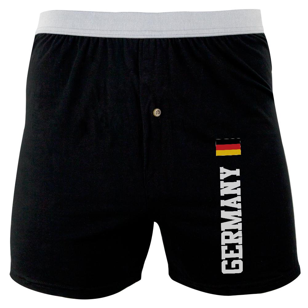 Oktoberfest Germany Flag World Cup Soft Knit Boxer Men's Boxers & Briefs Old Glory 2XL Black
