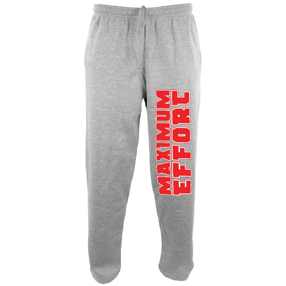 Maximum Effort Mens Sweatpants Men's Sweatpants Old Glory 2XL Heather