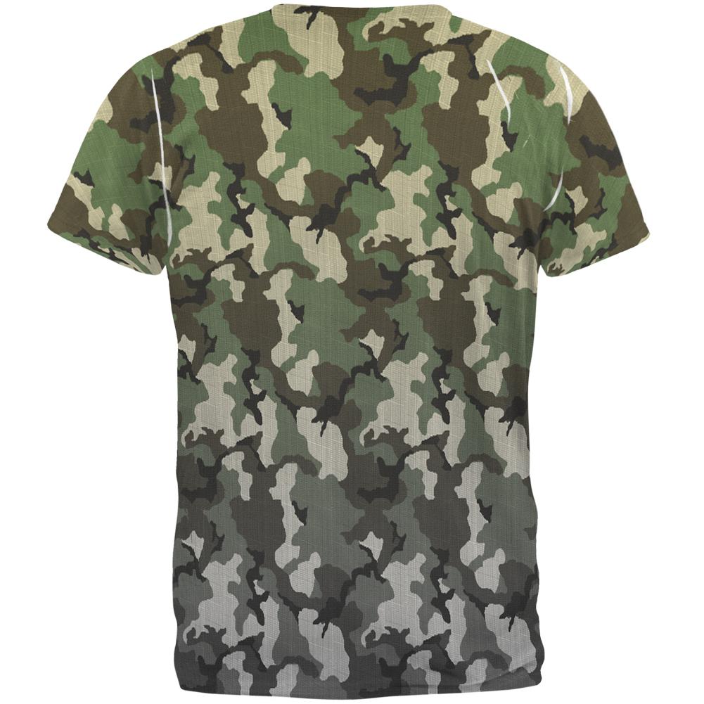 Faded Camo All Over Mens T Shirt Men's T-Shirts Old Glory