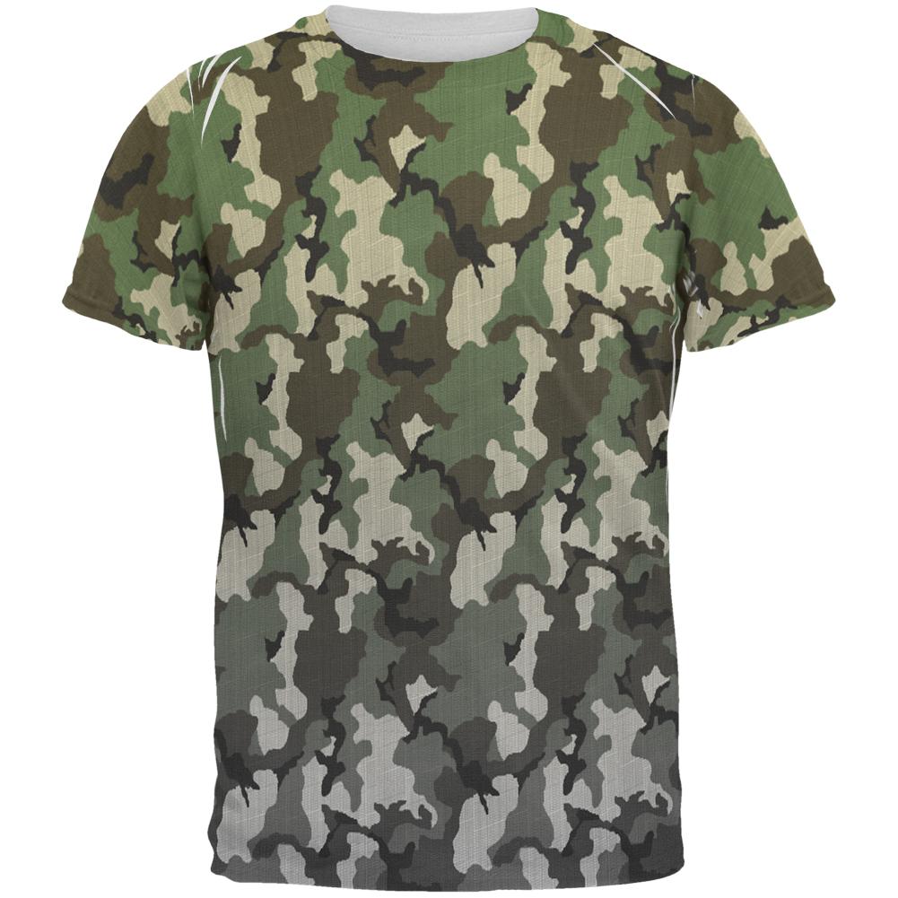 Faded Camo All Over Mens T Shirt Men's T-Shirts Old Glory 2XL Multi