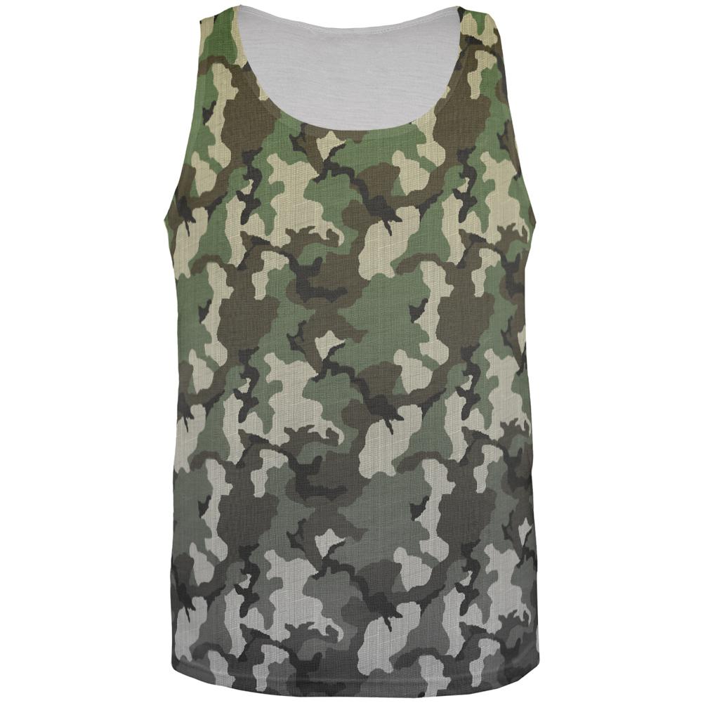 Faded Camo All Over Mens Tank Top Men's Tank Tops Old Glory 3XL Multi