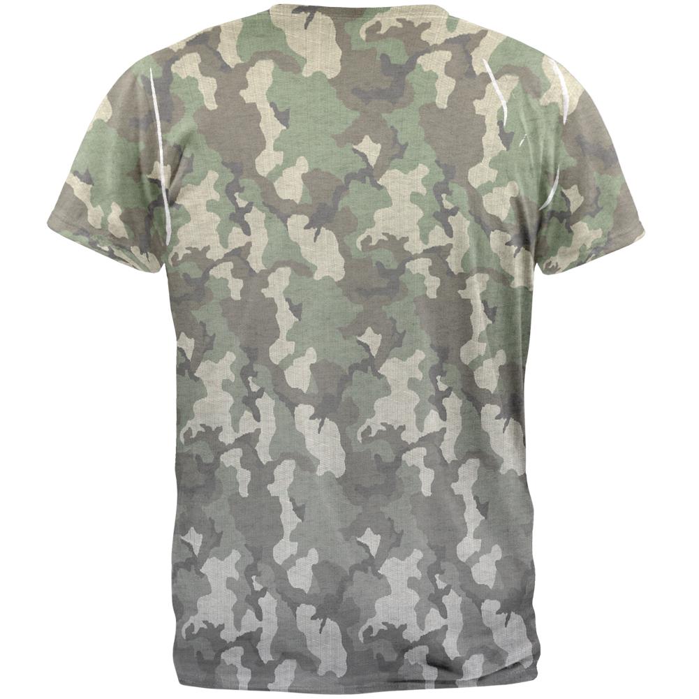 Faded Camo Mens T Shirt Men's T-Shirts Old Glory