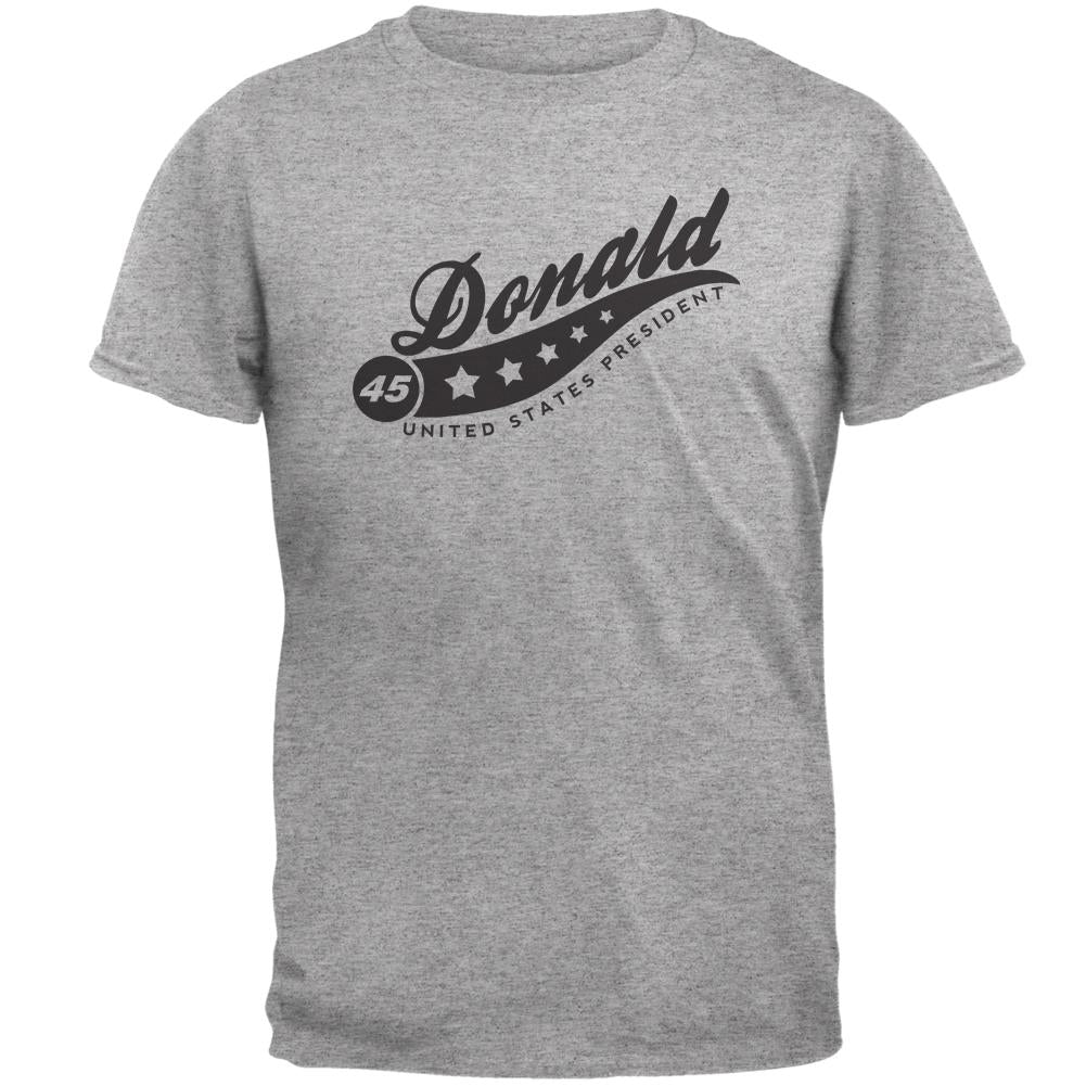 Donald Trump Presidential Inauguration Swoosh 2017 Mens T Shirt Men's T-Shirts Old Glory 2XL Heather