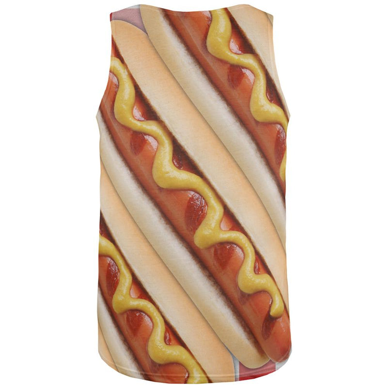 Hot Dog Picnic All Over Mens Tank Top Men's Tank Tops Old Glory