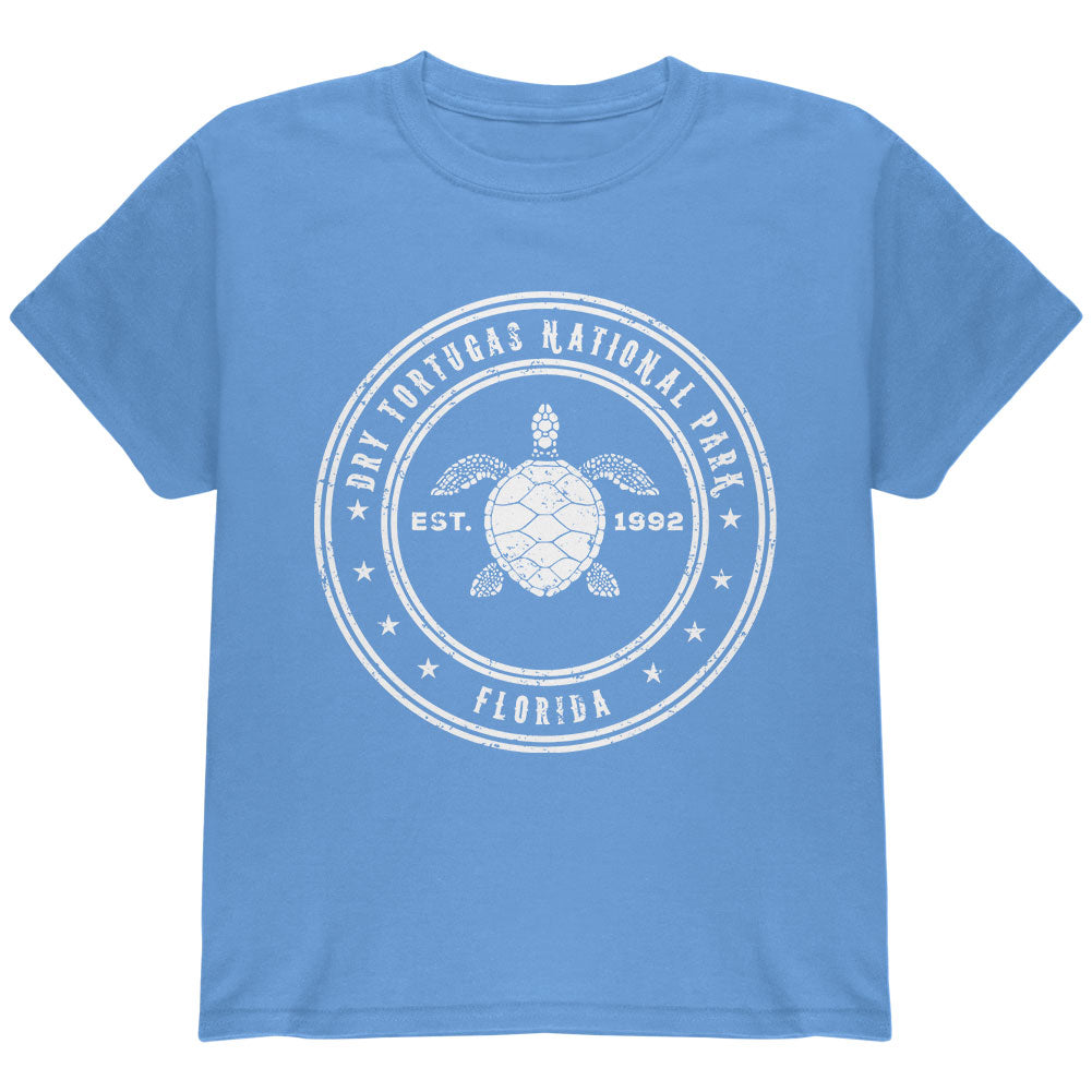 Dry Tortugas National Park Youth T Shirt Youth T-Shirts Old Glory YLG Carolina Blue