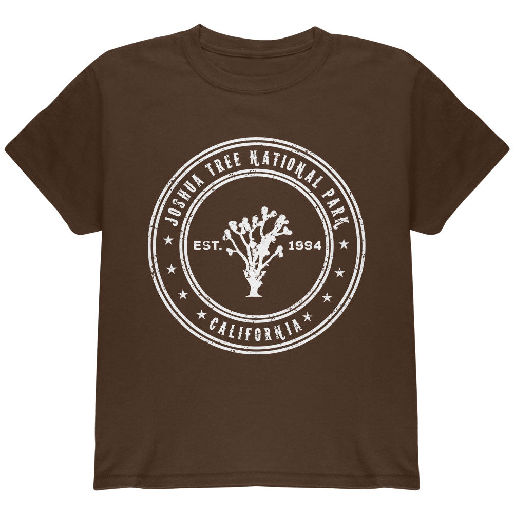 Joshua Tree National Park Youth T Shirt Youth T-Shirts Old Glory YLG Brown
