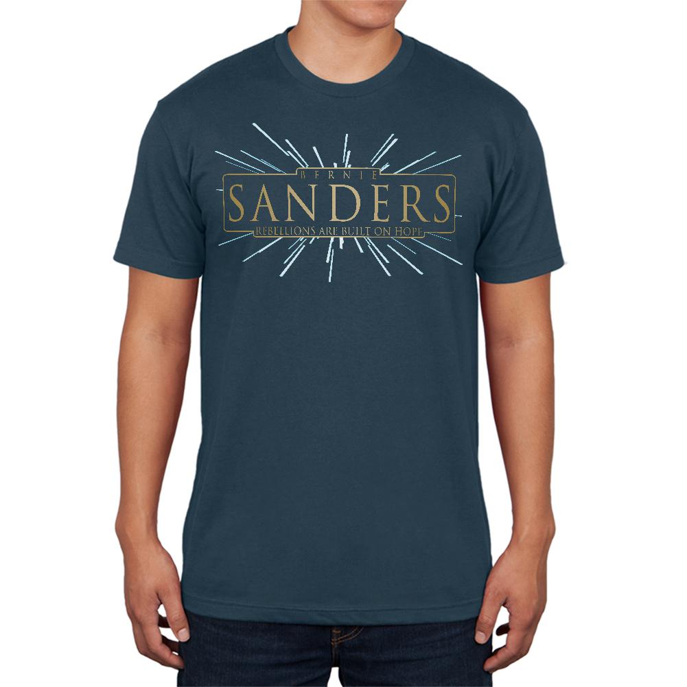 Bernie Sanders Rebellions Are Built On Hope Mens T Shirt Men's T-Shirts Old Glory LG Denim