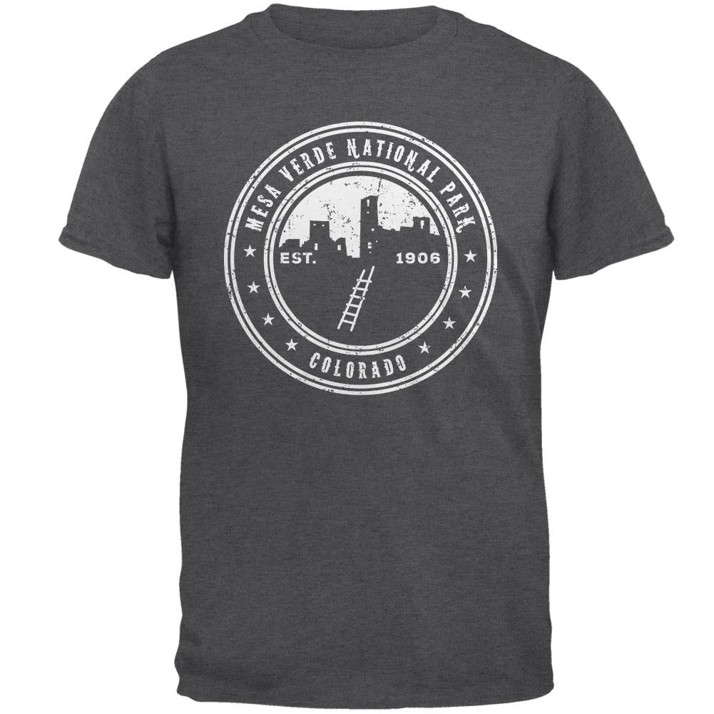 Mesa Verde National Park Mens T Shirt Men's T-Shirts Old Glory 2XL Grey