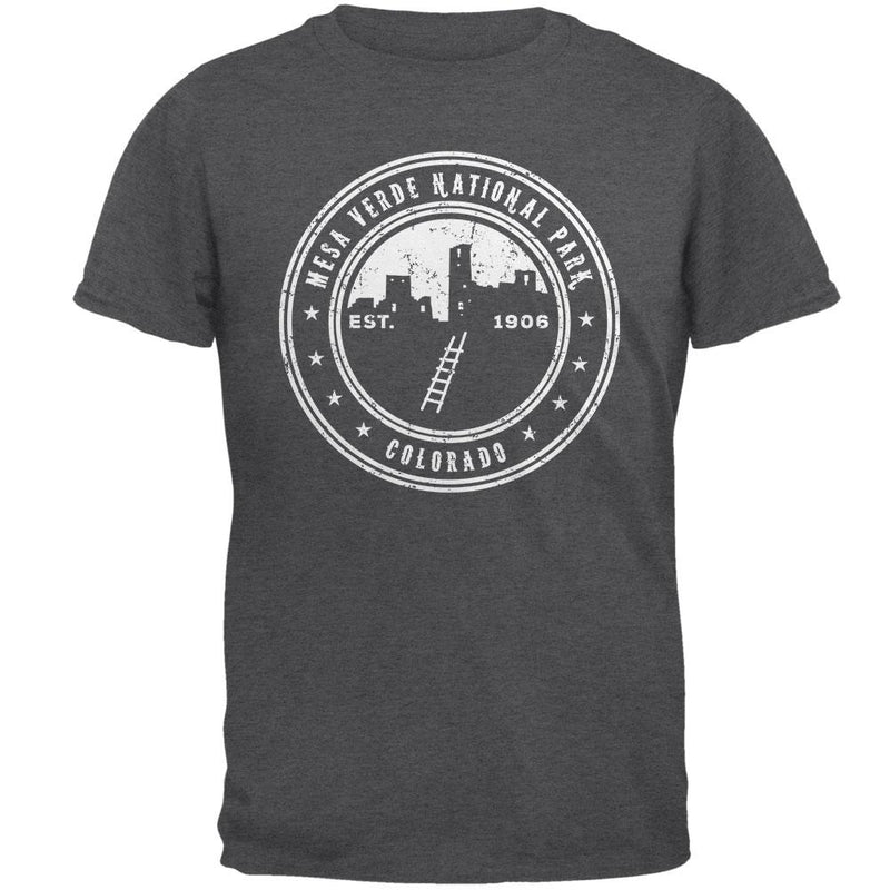 Mesa Verde National Park Mens T Shirt Men's T-Shirts Old Glory 2XL Grey