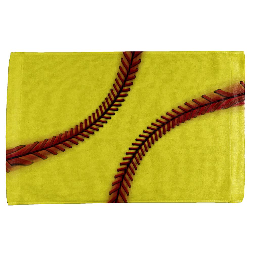 Fastpitch Softball All Over Sport Towel Sports Towels Old Glory OS Multi
