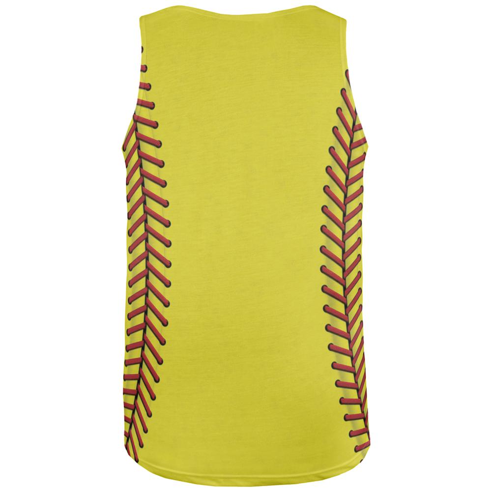 Softball All Over Mens Tank Top Men's Tank Tops Old Glory