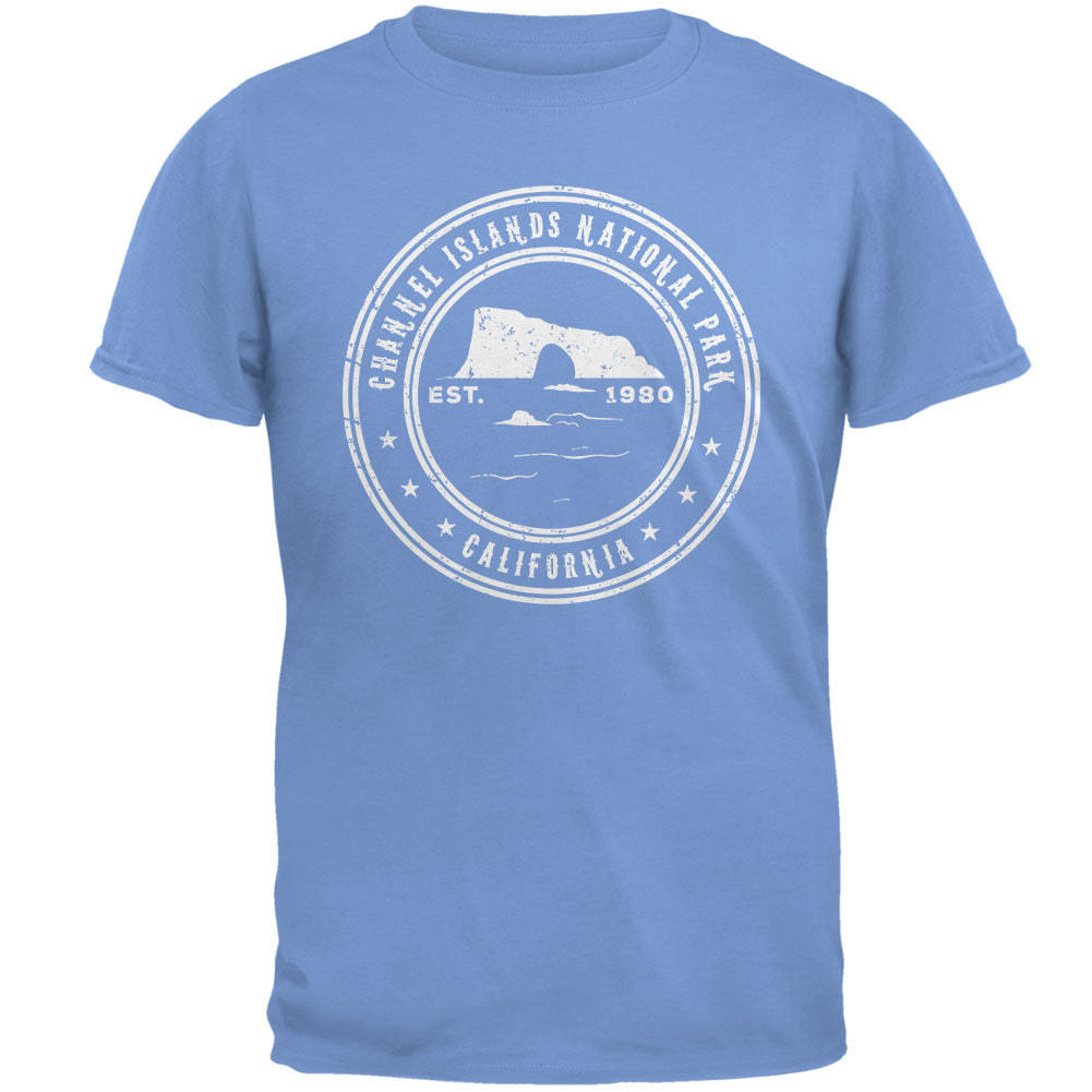 Channel Islands National Park Mens T Shirt Men's T-Shirts Old Glory 2XL Carolina Blue