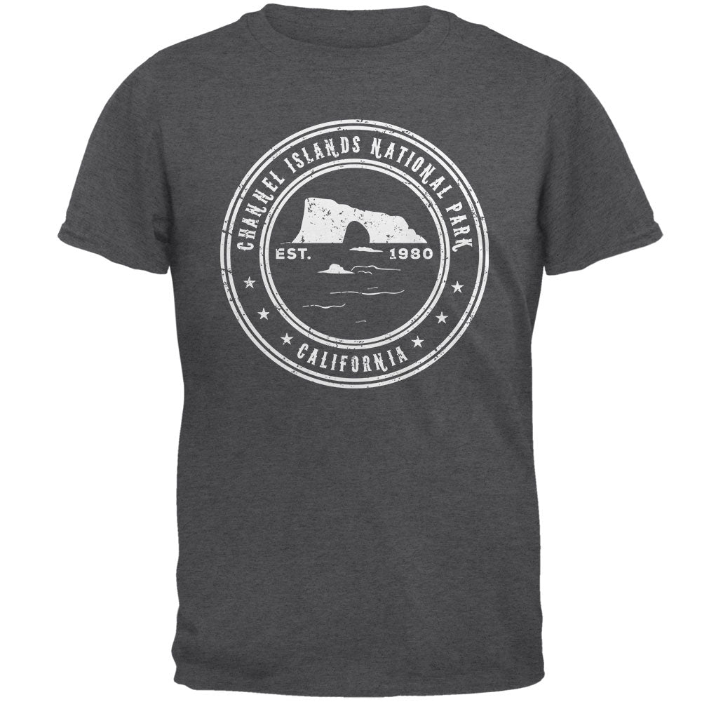 Channel Islands National Park Mens T Shirt Men's T-Shirts Old Glory 2XL Dark Heather