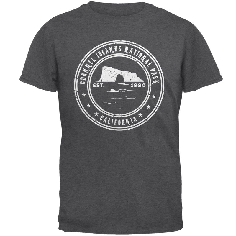 Channel Islands National Park Mens T Shirt Men's T-Shirts Old Glory 2XL Dark Heather