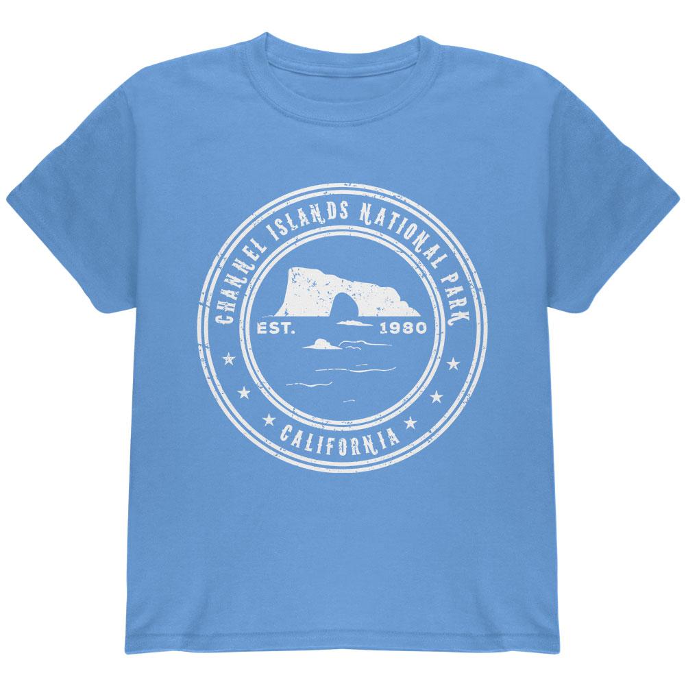 Channel Islands National Park Youth T Shirt Youth T-Shirts Old Glory LG Blue