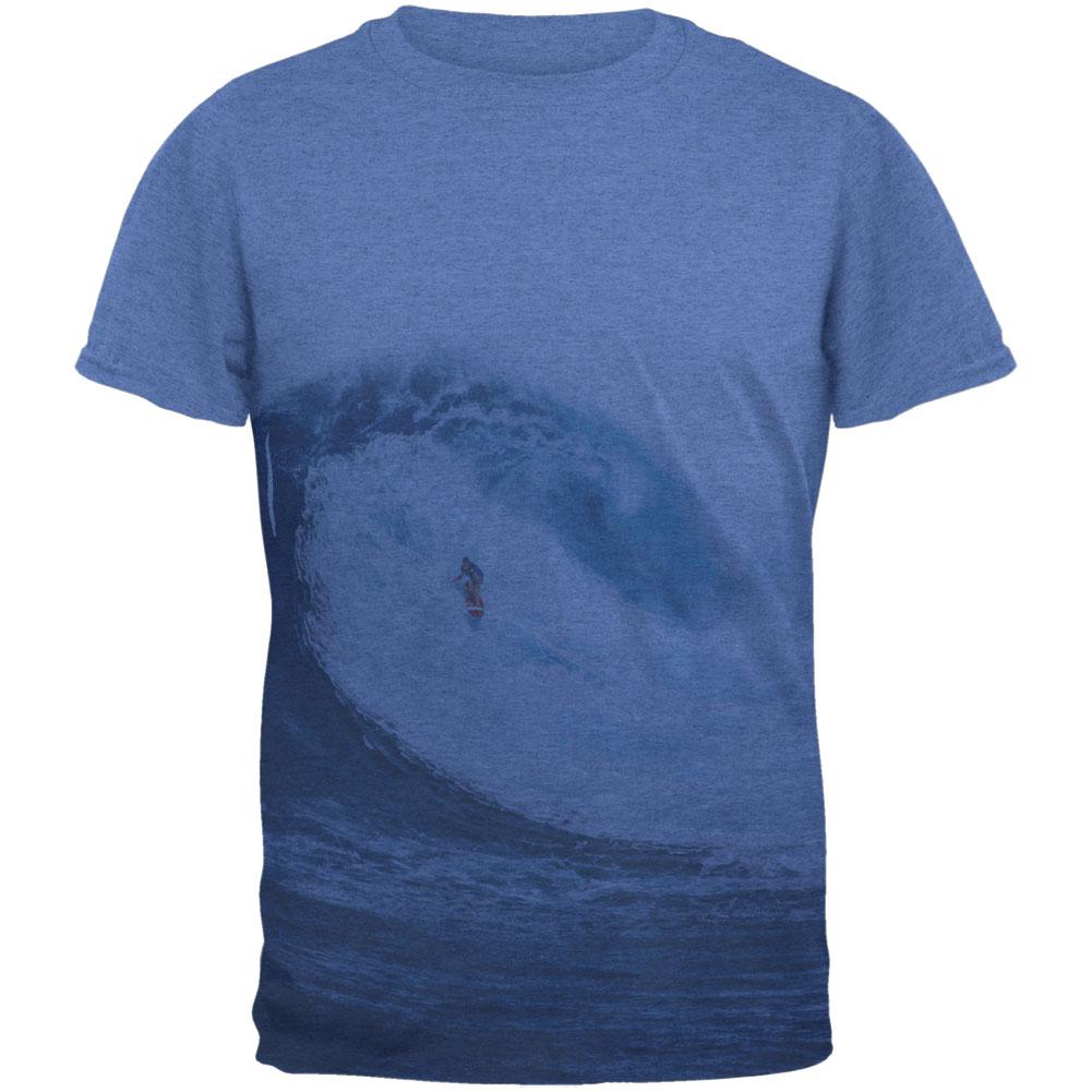 Summer Sun Surfer Pipeline Mens T Shirt Men's T-Shirts Old Glory 2XL Blue