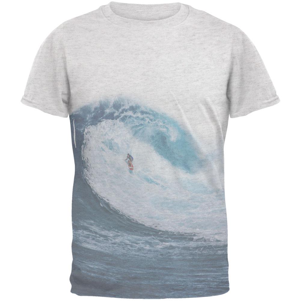 Summer Sun Surfer Pipeline Mens T Shirt Men's T-Shirts Old Glory 2XL White