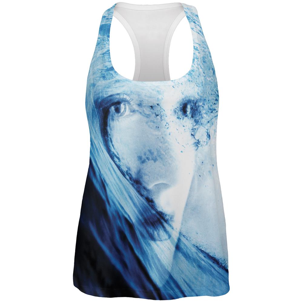 Beware The Siren Song Of Sadness All Over Womens Work Out Tank Top Women's Tank Tops Old Glory 2XL Multi