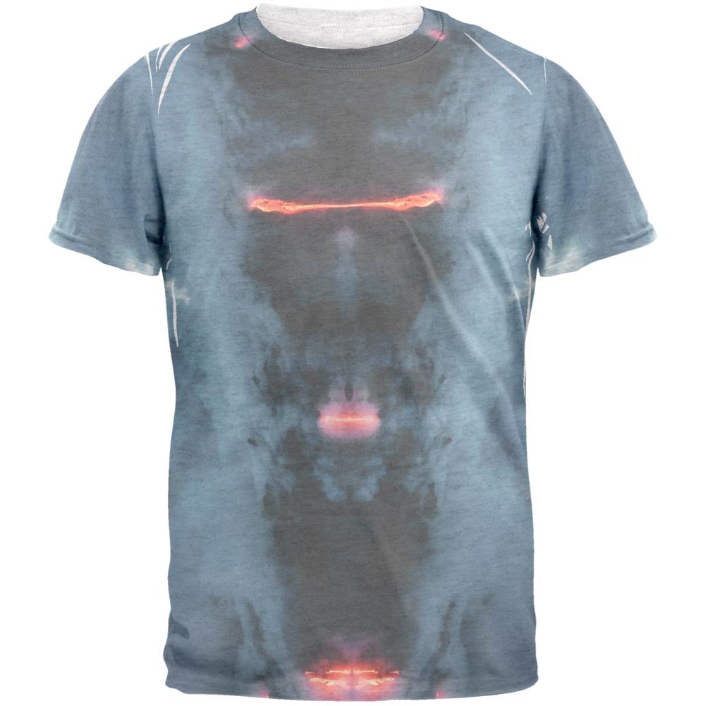Demons In The Mist Lava Mens T Shirt Men's T-Shirts Old Glory 2XL Heather White