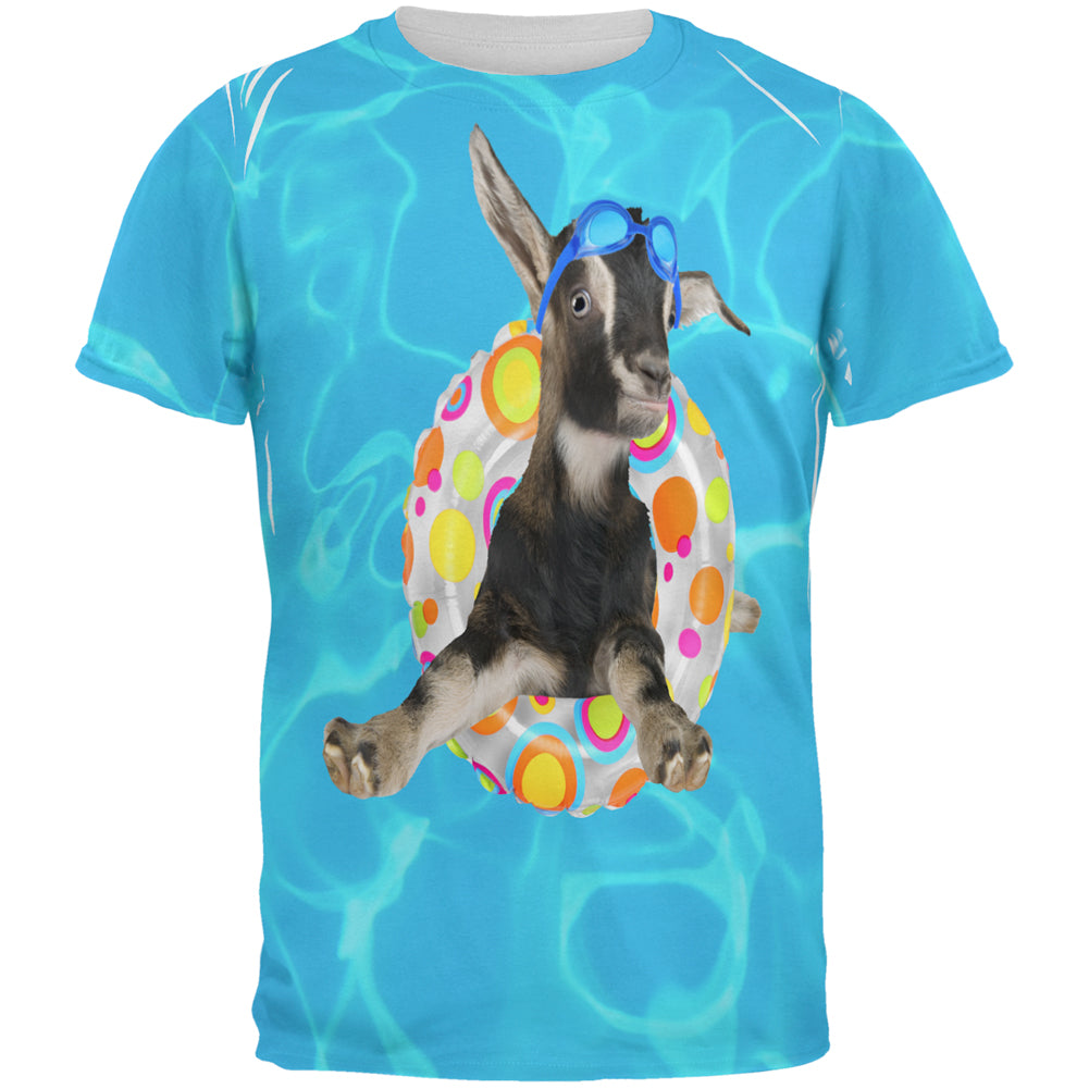 Whatever Floats Your Goat Boat Funny All Over Mens T Shirt Men's T-Shirts Old Glory 2XL Multi