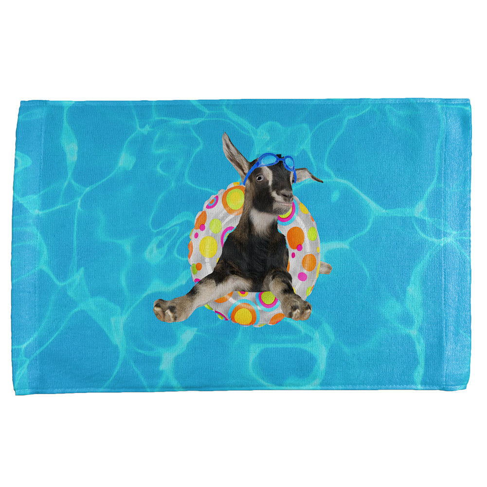 Whatever Floats Your Goat Boat Funny All Over Hand Towel Hand Towel Old Glory OS Multi