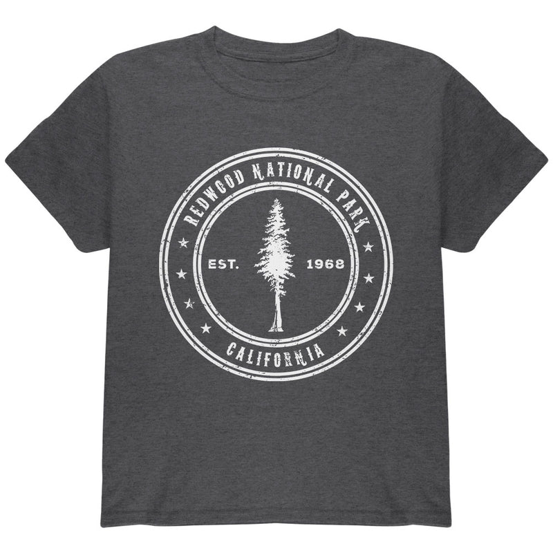 Redwood National Park Youth T Shirt Youth T-Shirts Old Glory YLG Dark Heather