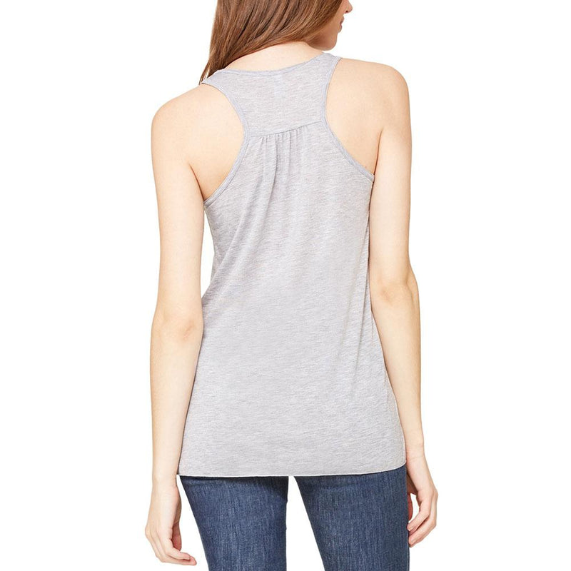 Script Cursive Serial Chiller Womens Flowy Racerback Tank Top Women's Tank Tops Old Glory