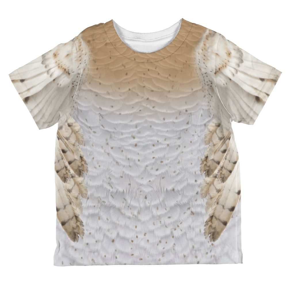 Halloween Barn Owl Costume All Over Toddler T Shirt Toddler T-Shirts Old Glory 2T Multi
