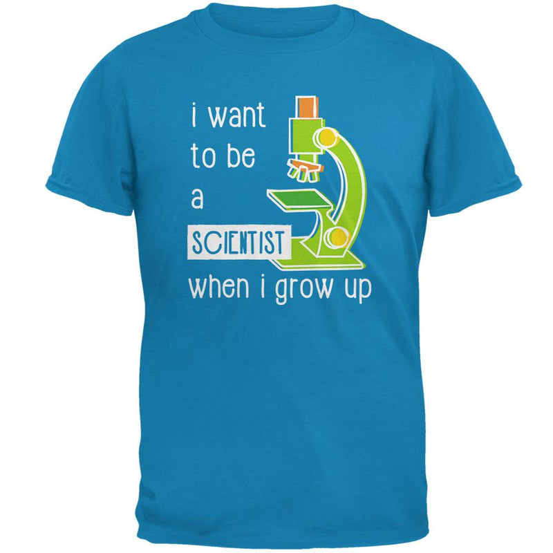 When I Grow Up Scientist Mens T Shirt Men's T-Shirts Old Glory 2XL Sapphire
