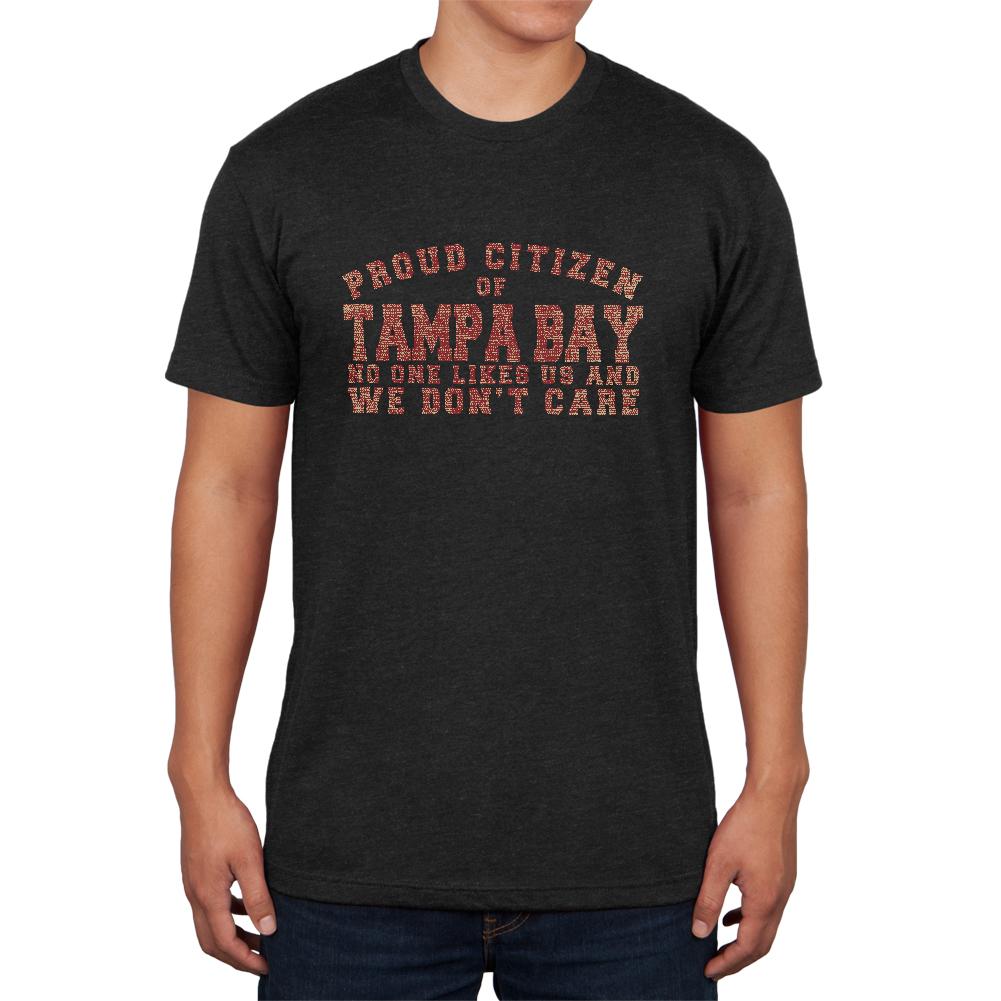 Proud No One Likes Tampa Bay Mens Soft T Shirt Men's T-Shirts Old Glory 2XL Vintage Black