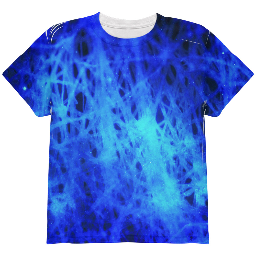 Brain Neurotransmitters All Over Youth T Shirt Youth T-Shirts global YLG Multi
