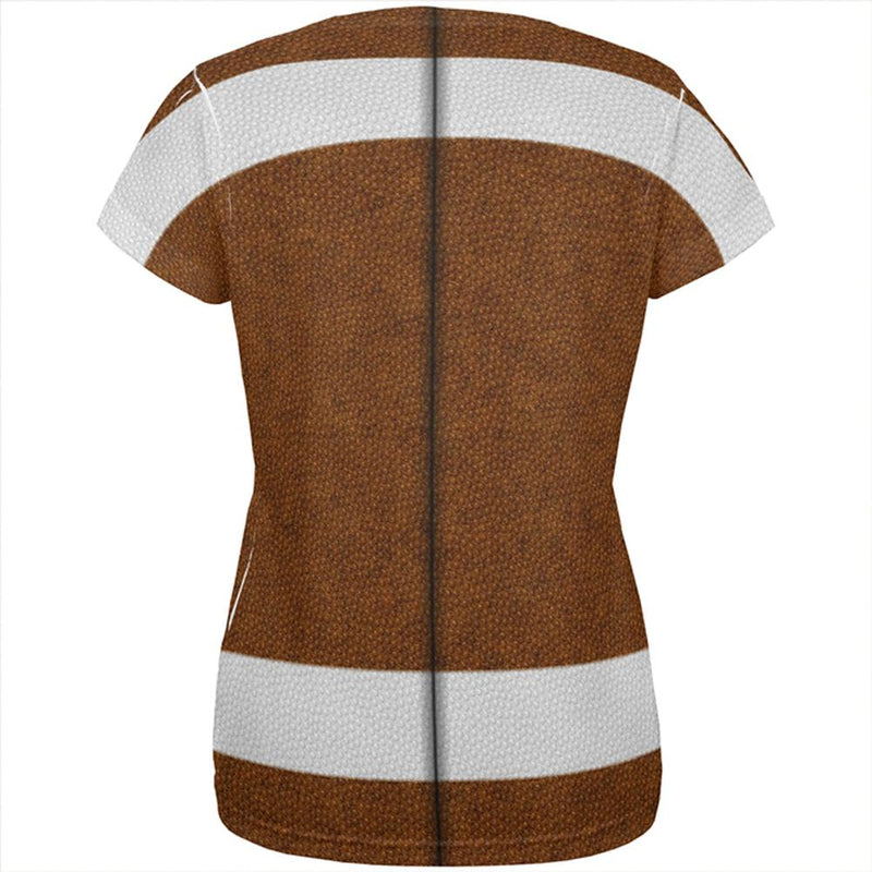 Football Costume All Over Womens T Shirt Women's T-Shirts Old Glory