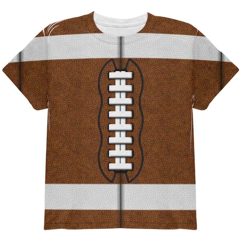 Football Costume All Over Youth T Shirt Youth T-Shirts Old Glory LG Multi