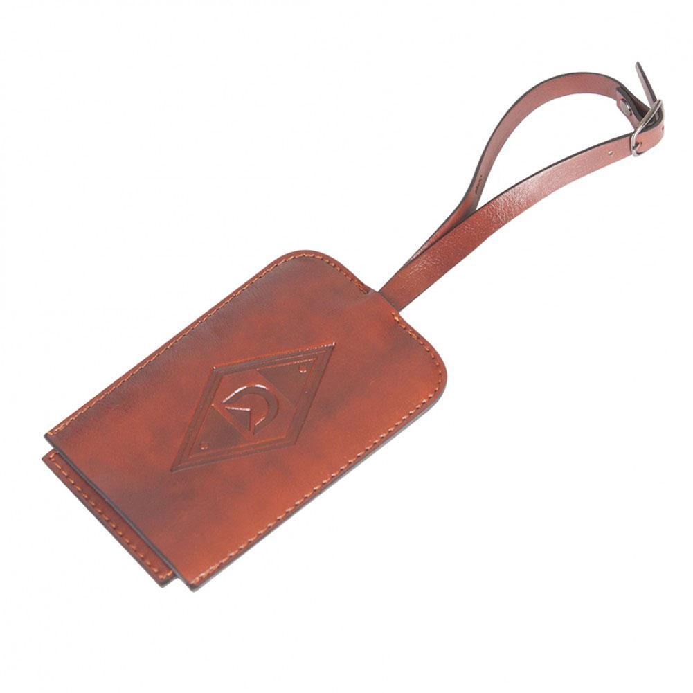 Discovery Adventures - Logo Luggage Tag Luggage Old Glory OS Brown
