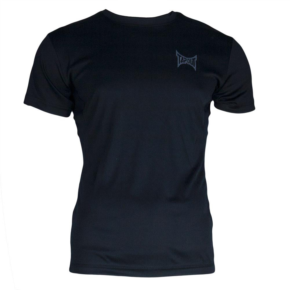 Tapout - Prime Mens Active T Shirt Men's T-Shirts TapouT SM Black